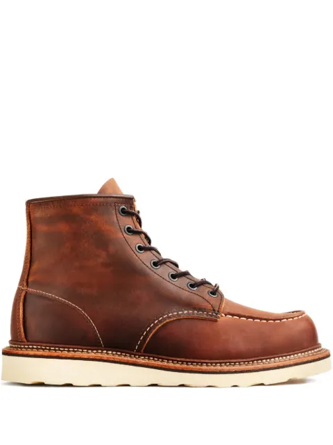 Red Wing Shoes Classic Moc® lace-up boots Brown 1907WIDE10