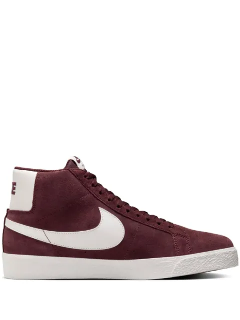 Nike Zoom Blazer Mid SB embossed-logo sneakers Red FD0731