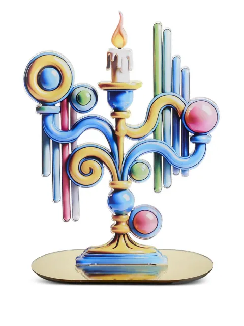 Linee Recanati Candypop candelabra stand Blue 130287061