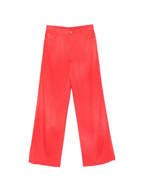 Ermanno Scervino belt-loop trousers Red D487P367RTEEMY