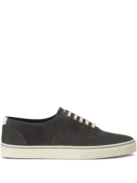 Brunello Cucinelli reversed calfskin sneakers Grey MZUPIGZ334CCC62
