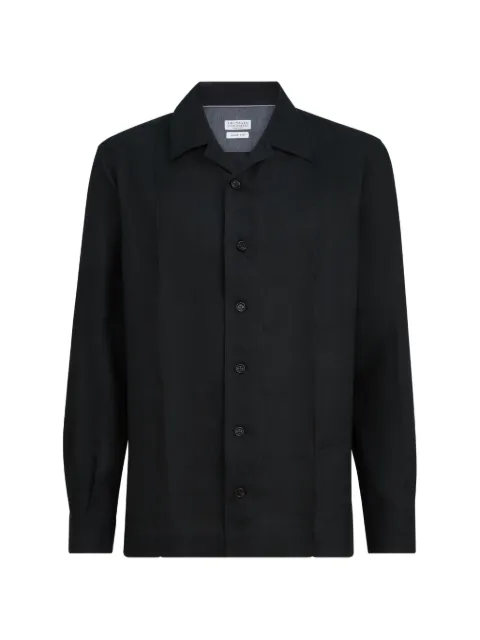 Brunello Cucinelli black shirt Black MM6840618C099