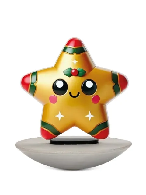 Linee Recanati embellished-star Christmas figure Yellow 130316068