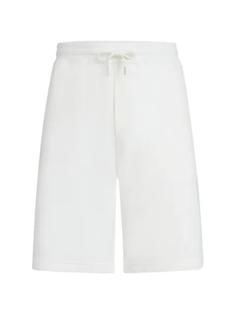Brunello Cucinelli Techno cotton french-terry bermuda shorts White MW8633242GC7220