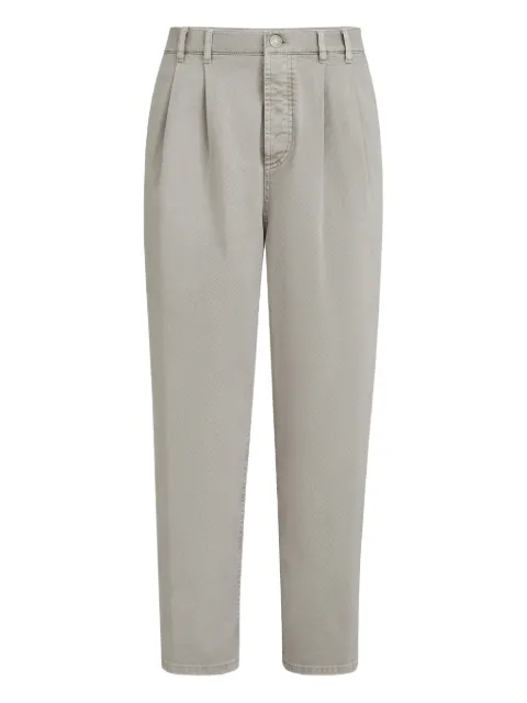 Brunello Cucinelli double-pleat five-pocket jeans Grey M277PK2310C7500