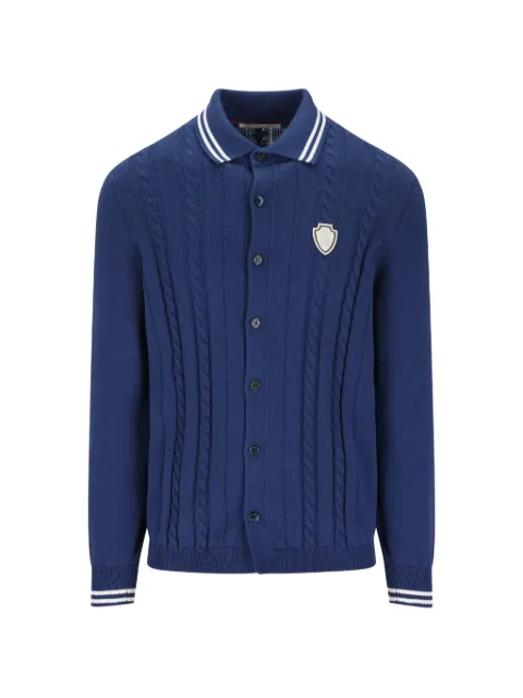 Brunello Cucinelli cable-knit buttoned cardigan Blue M28707925TCKL07