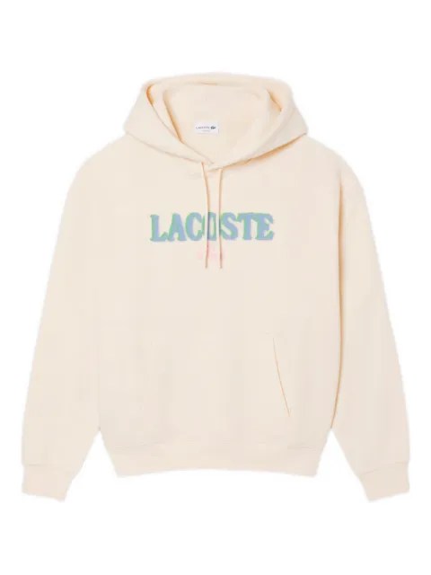Lacoste logo hooded sweatshirt Neutrals SH5464