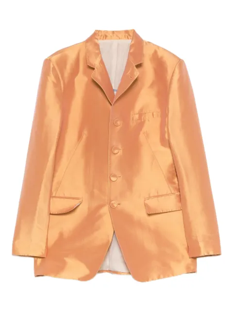 Jean Paul Gaultier Pre-Owned 1998 corseted blazer Orange HOLAJPG164