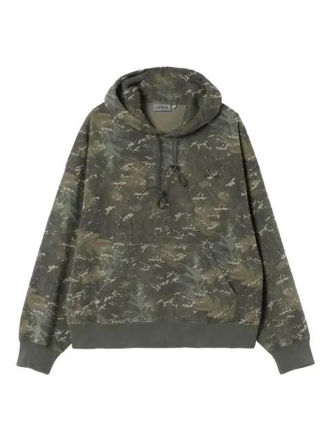 Carhartt WIP camouflage-pattern hoodie Green I034589