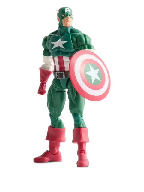 KITH Legends Captain America Gameverse Player 2 Figurine Green HA7655001092