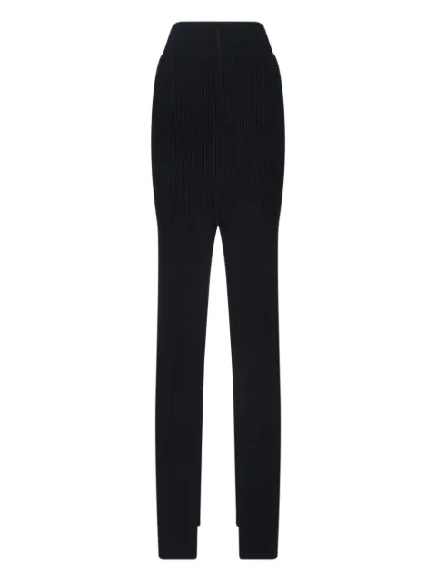 Rick Owens wool midi skirt Black RO02E4672KWVH