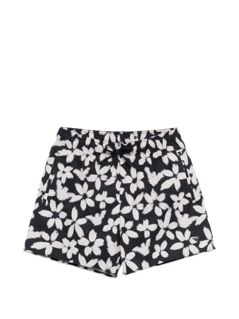 Emporio Armani floral-print swim shorts Blue EM000583AF20443