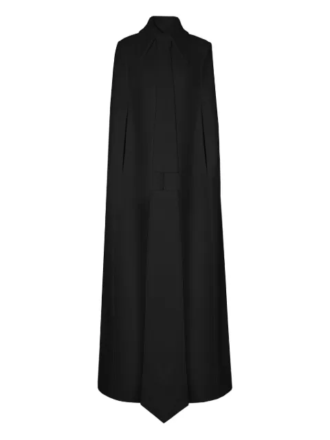 Vestiaire d'un Oiseau Libre maxi cashmere coat Black MAXICASHMERECOATBLACK