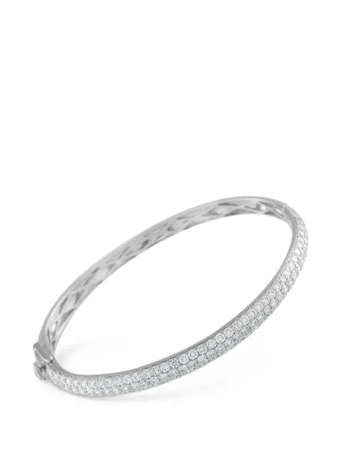 LB Exclusive diamond-embellished bangle bracelet Silver MF16111325