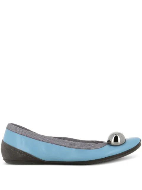 Dove Nuotano Gli Squali beckybBall detail ballet flats Blue BECKYAZZURRO