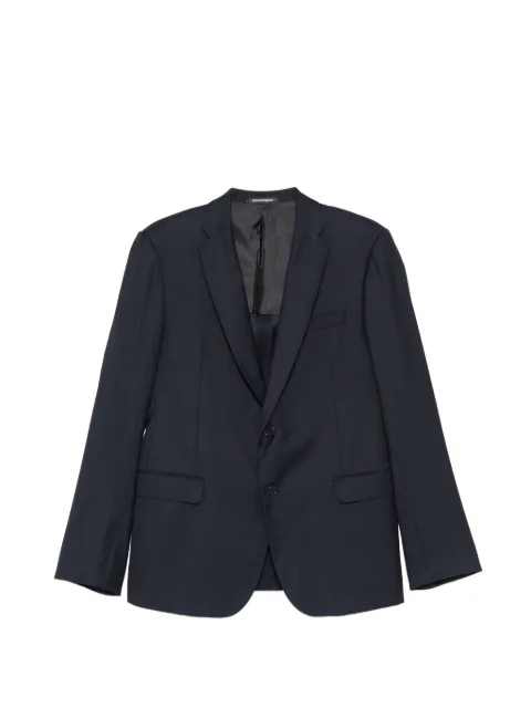 Emporio Armani single-breasted suit Blue EM002045TE14074