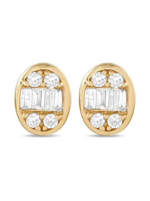 LB Exclusive 14K yellow gold diamond stud earrings Gold ER305263Y