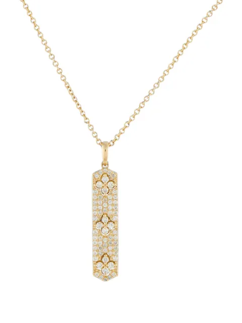 LB Exclusive diamond pendant necklace Gold PN15874Y