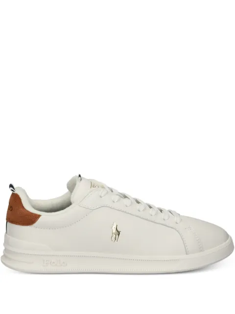 Polo Ralph Lauren Heritage Court II lace-up logo senakers White 809P02081001