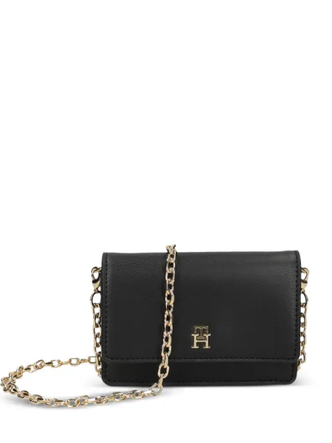 Tommy Hilfiger logo chain wallet Black AW0AW18248