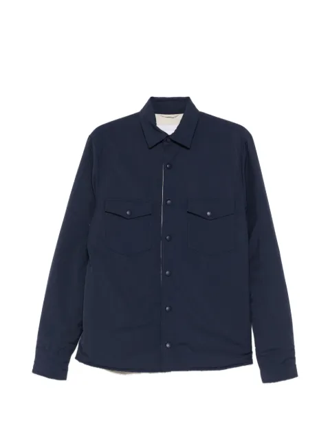 Eleventy blue shirt jacket Blue M75GBTM11GBT27007