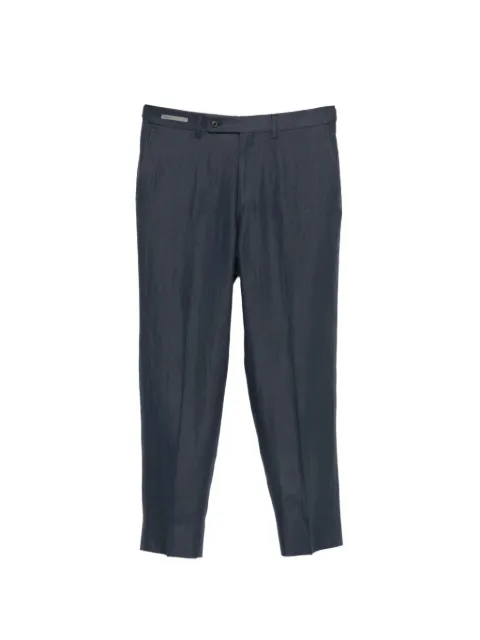 Corneliani belt-loops trousers Blue 2745522714326