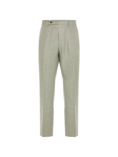 Corneliani buttoned trousers Green 2745522714326