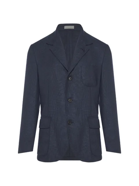 Corneliani textured blazer Blue 27X5352718575