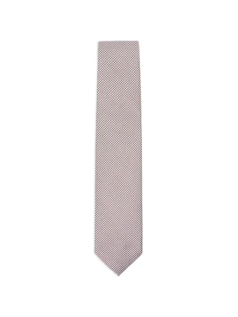 Corneliani patterned tie Neutrals 27U3022720326