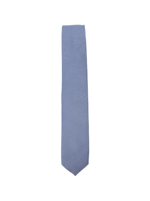 Corneliani textured tie Blue 27U3022720302