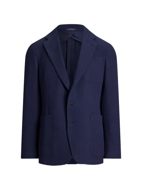 Ralph Lauren Purple Label buttoned blazer Blue 798P11476002