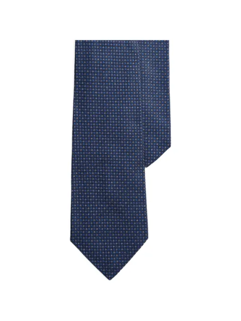 Ralph Lauren Purple Label patterned tie Blue 791742587