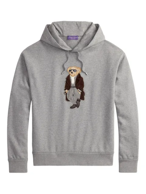 Ralph Lauren Purple Label Polo Bear hoodie Grey 790P08129001