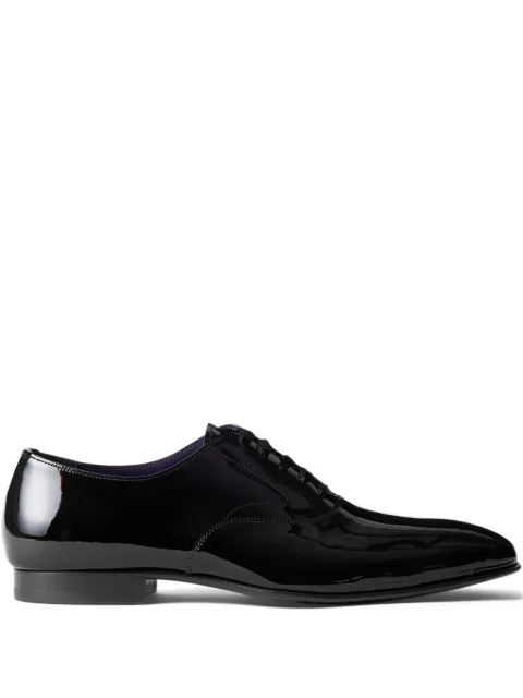 Ralph Lauren Purple Label Paget leather Derby shoes Black 801913774