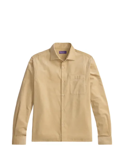 Ralph Lauren Purple Label corduroy shirt Neutrals 790P05950004