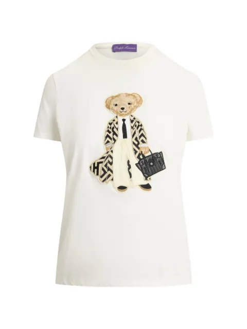 Ralph Lauren Collection Polo Bear T-shirt Neutrals 290P14924001