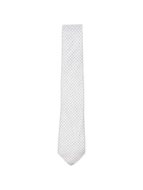 Canali patterned tie Grey HJ04520