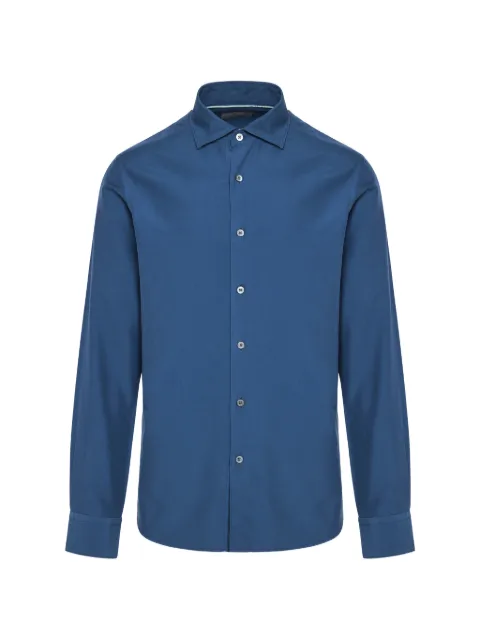 Canali buttoned shirt Blue GM03656