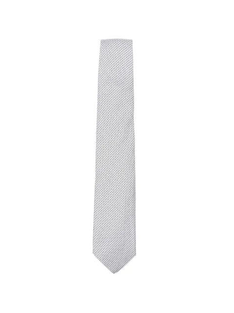 Canali patterned tie Grey HJ04520
