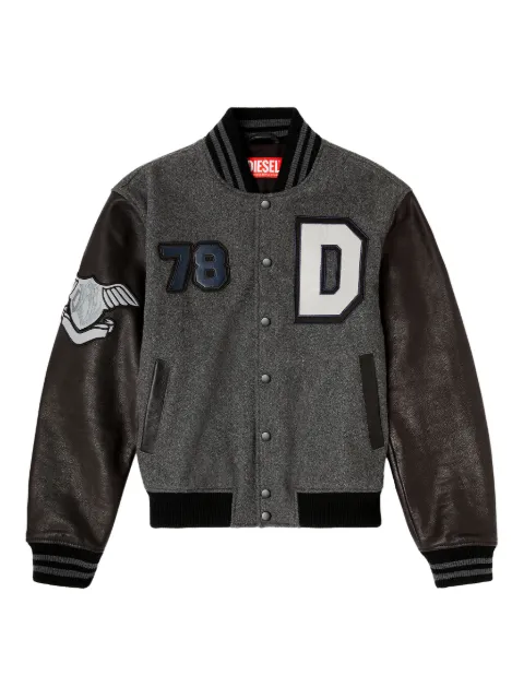Diesel A-Arry-Cp patches-embroideries jacket Grey A236050LHAL