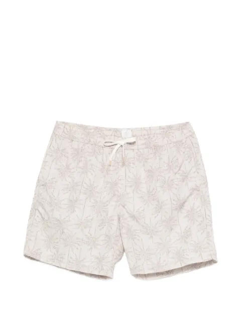 Eleventy printed swim shorts Neutrals M75BEAM01TES0M265
