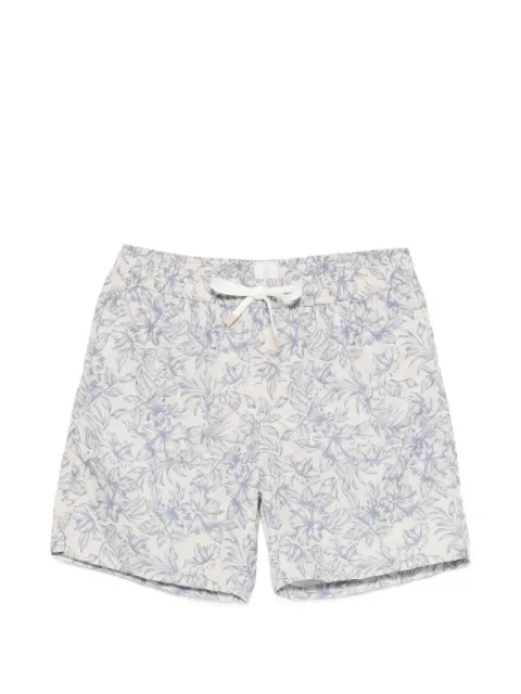 Eleventy floral-print swim shorts Neutrals M75BEAM01TES0M269
