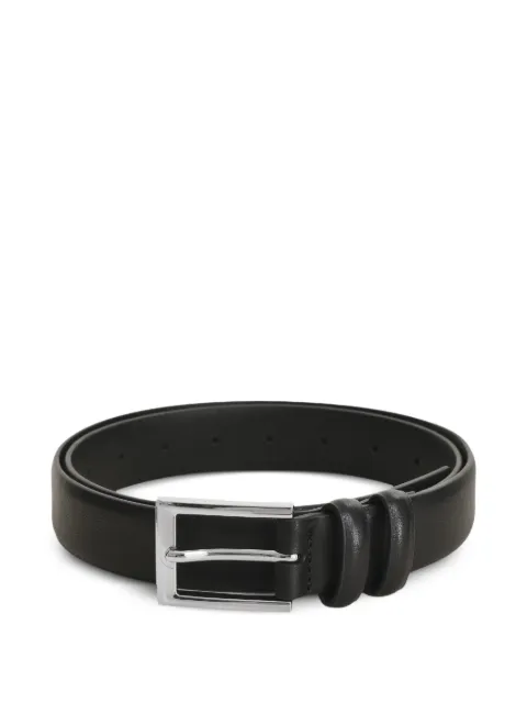 Vestiaire d'un Oiseau Libre leather belt Black BLACKLEATHERBELTBLACK