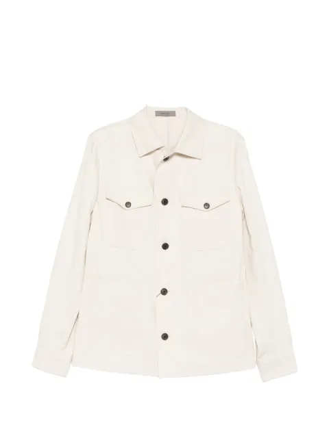 Corneliani buttoned shirt jacket Neutrals 27XL532714200