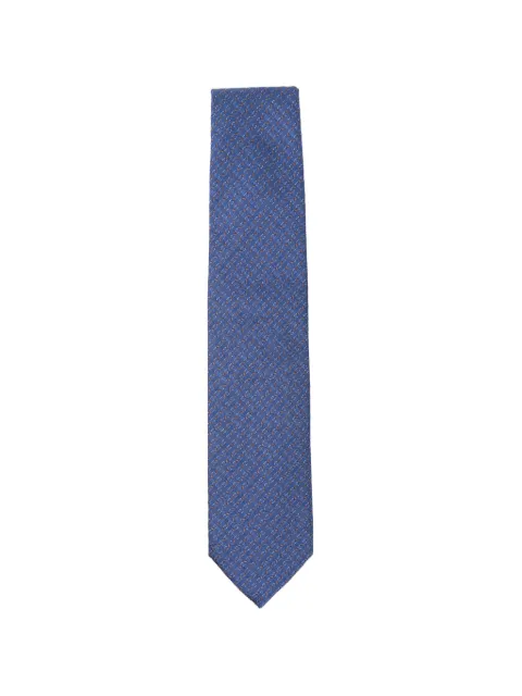 Corneliani patterned tie Blue 27U3022720324