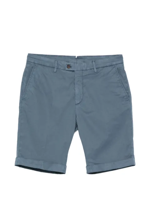 Corneliani cuffed tailored shorts Blue 274ED32720127
