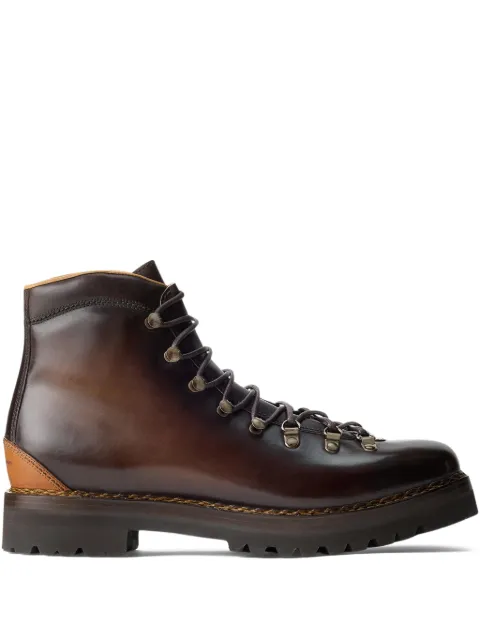 Ralph Lauren Purple Label Darrow lace-up boots Brown 801897824
