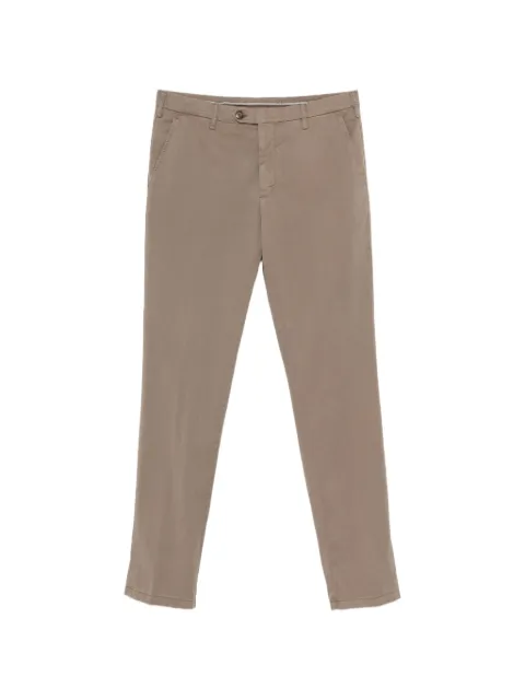 Canali front-pleat trousers Brown D91697PT01636