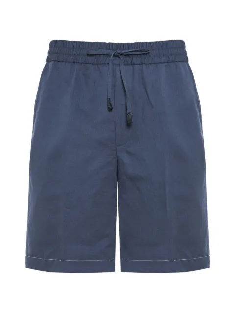 Brioni drawstring shorts Blue RP3G0LPA106