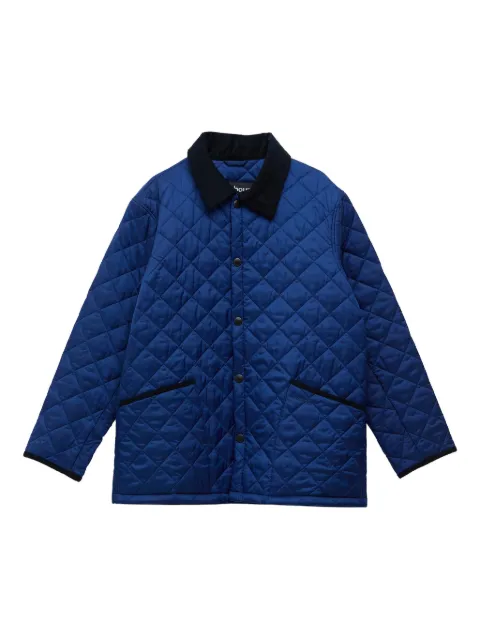 Barbour diamond quilted jacket Blue MQU1794IN72